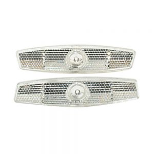 Oxford Spoke Reflectors White Pair BULK