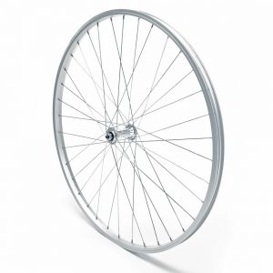 Front Wheel 700c Hybrid Single Wall Silver QR