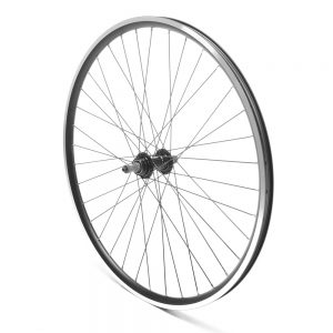 Rear Wheel 26'' MTB Black Double Wall QR V-Brake