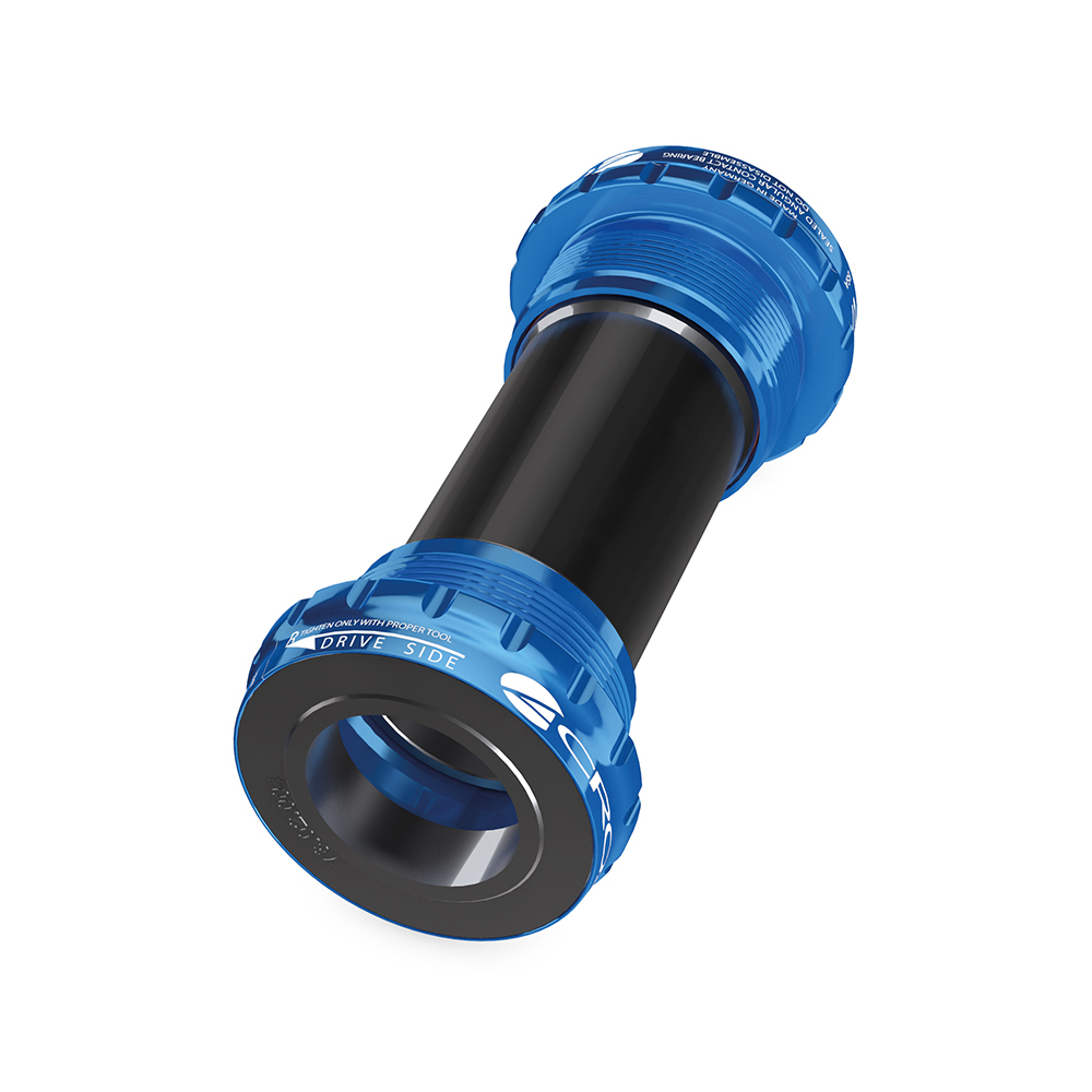 Acros R1 Stainless BB Hollowtech II Threaded Blue