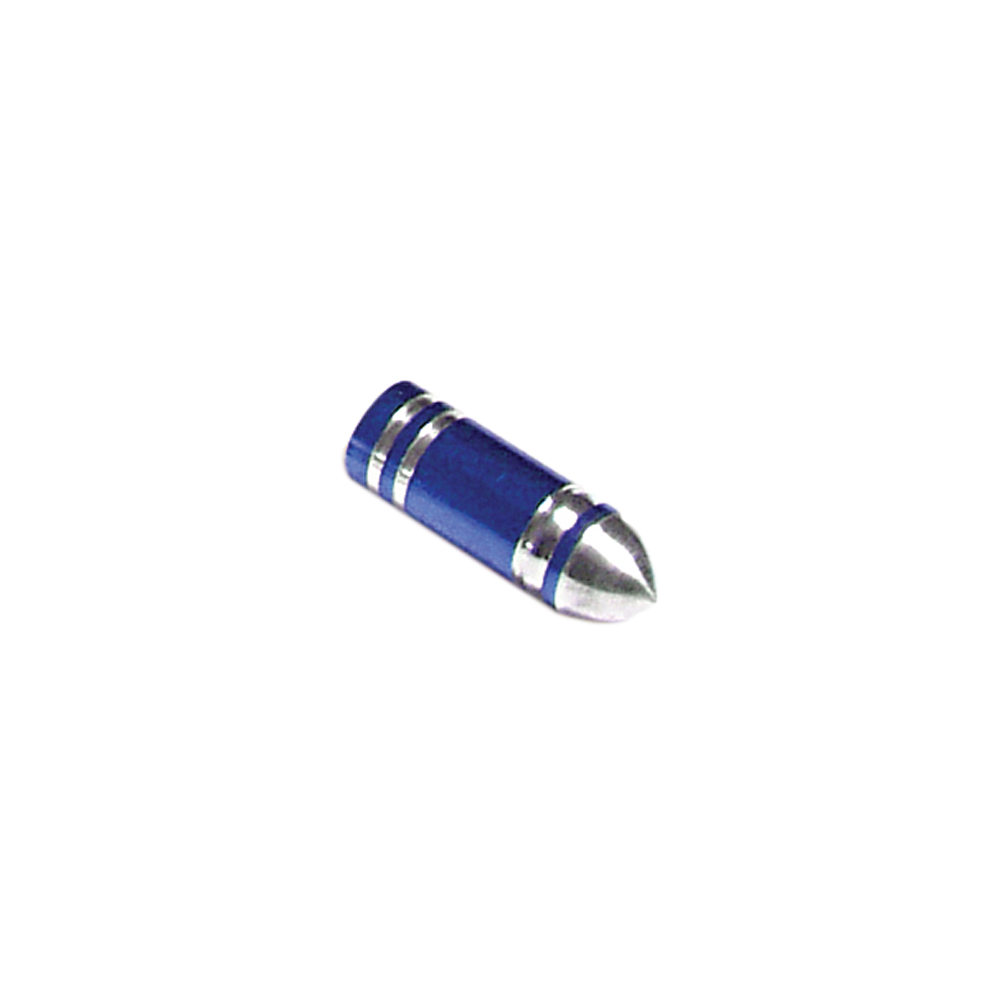 Oxford Valve Caps 'Bullets' Pair - Blue