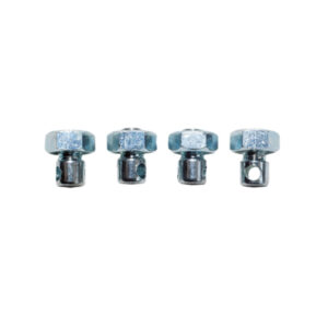 Weldtite Mudguard Nuts & Bolts (4)